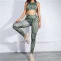 Fashion Fit Leopard Printhosen 2021 Herbst Strukturiert Strick Frauen Kleidung Hosen hochwertiger Großhandel Active Wear Yoga Leggings